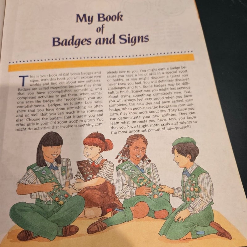 Girl Scout Badges and Signs