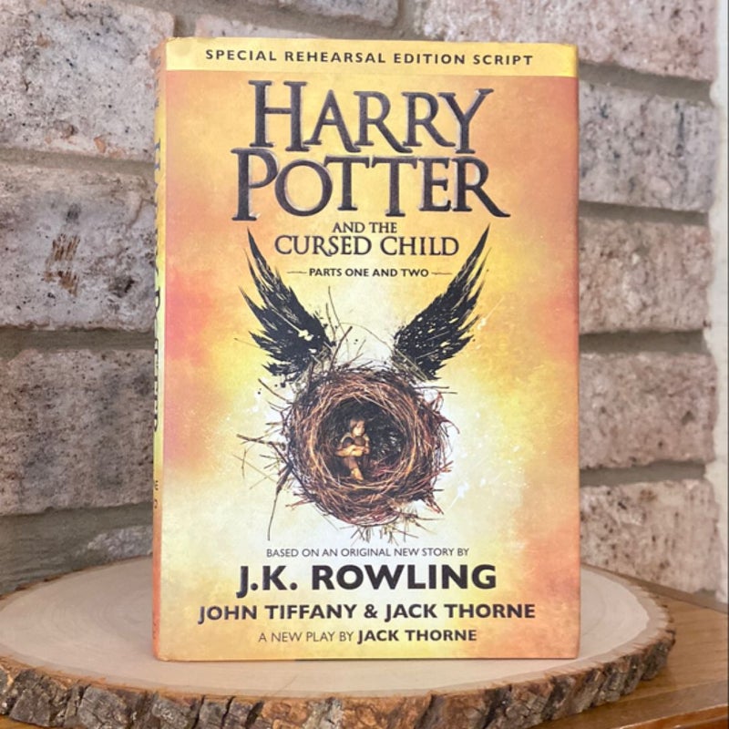 Harry Potter and the Cursed Child Parts One and Two (Special Rehearsal Edition Script)