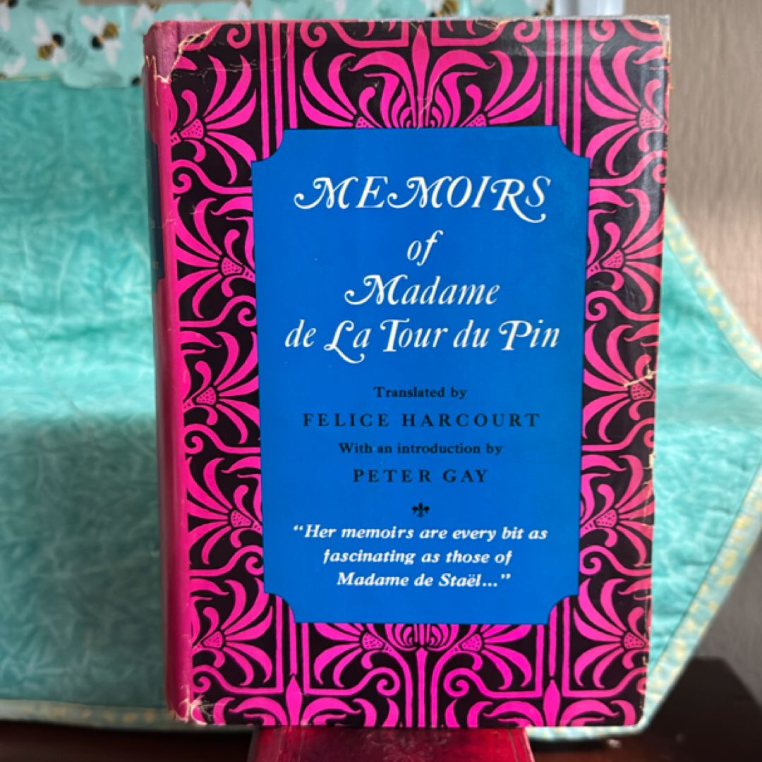 Memoirs of Madame de La Tour du Pin