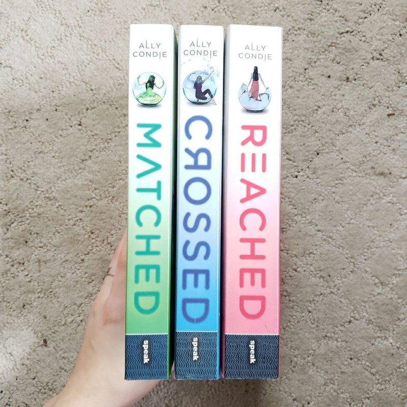 Matched, Crossed & Reached Trilogy Complete Set 