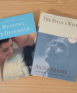 Anita Shreve A Wedding in December & The Pilot's Wife Bundle
