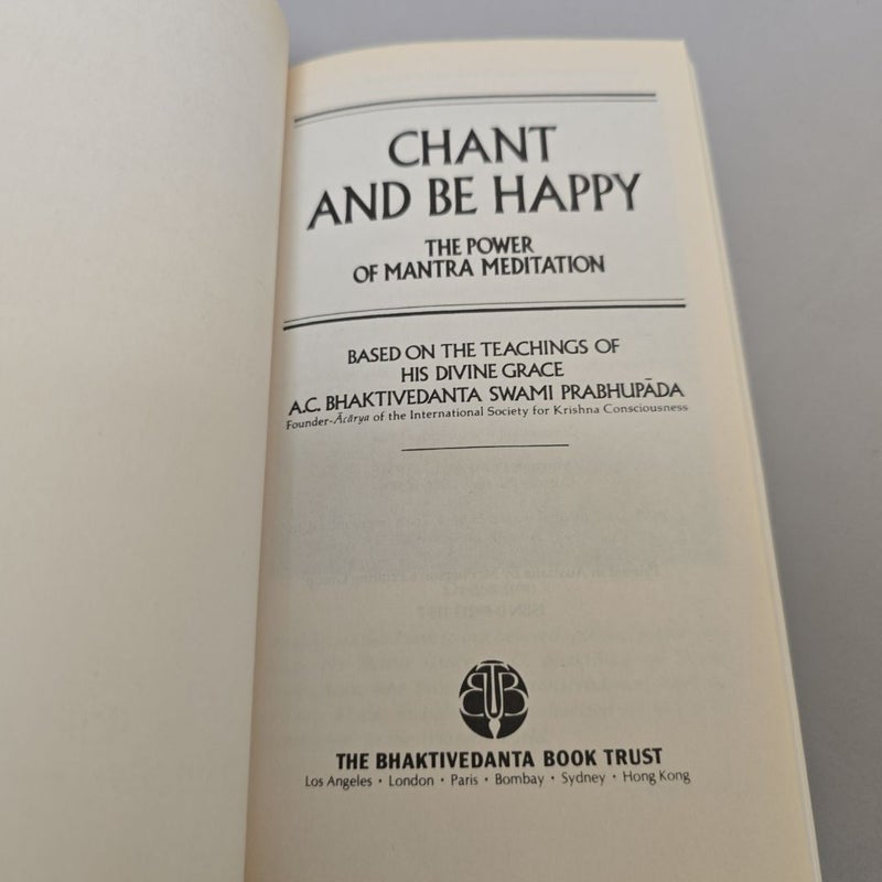 Chant and Be Happy