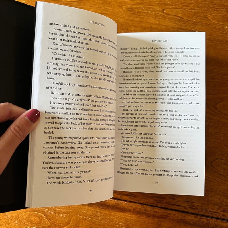 The Auction by Lovesbitca8 hand bound hardcover
