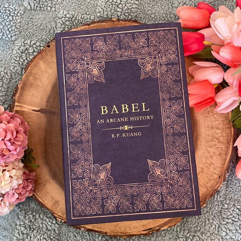 Babel SIGNED special edition, The Librarian Box with letter from the author