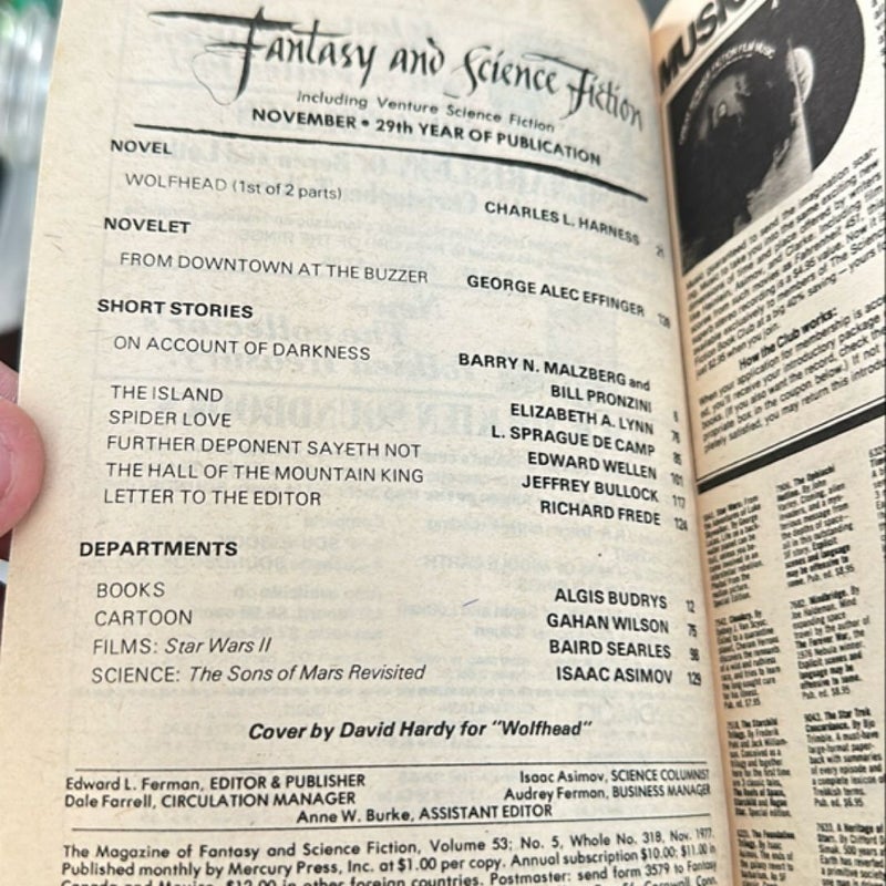 The Magazine of Fantasy & Science Fiction