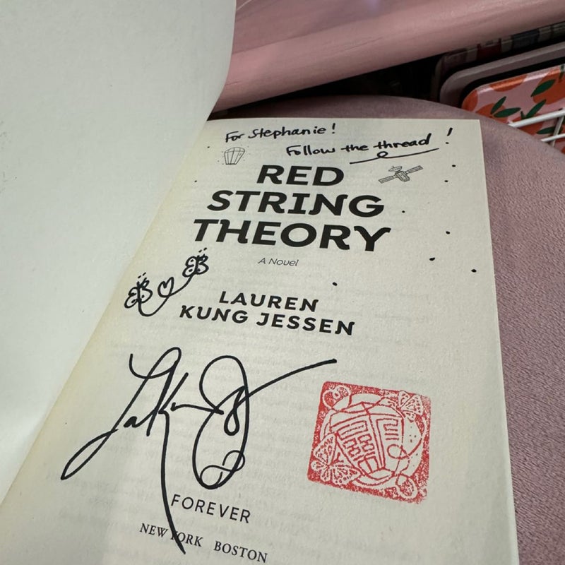 Red String Theory by Lauren Kung Jessen Handsigned