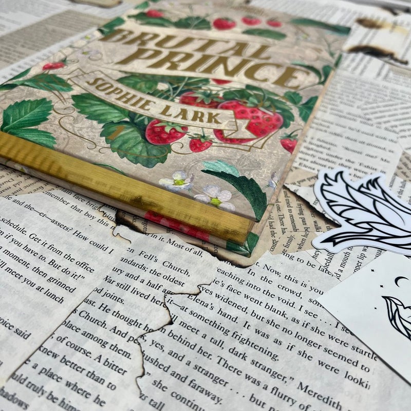 *SPECIAL EDITION* BRUTAL PRINCE SOPHIE LARK**SPRAYED EDGES*ILLUSTRATED 