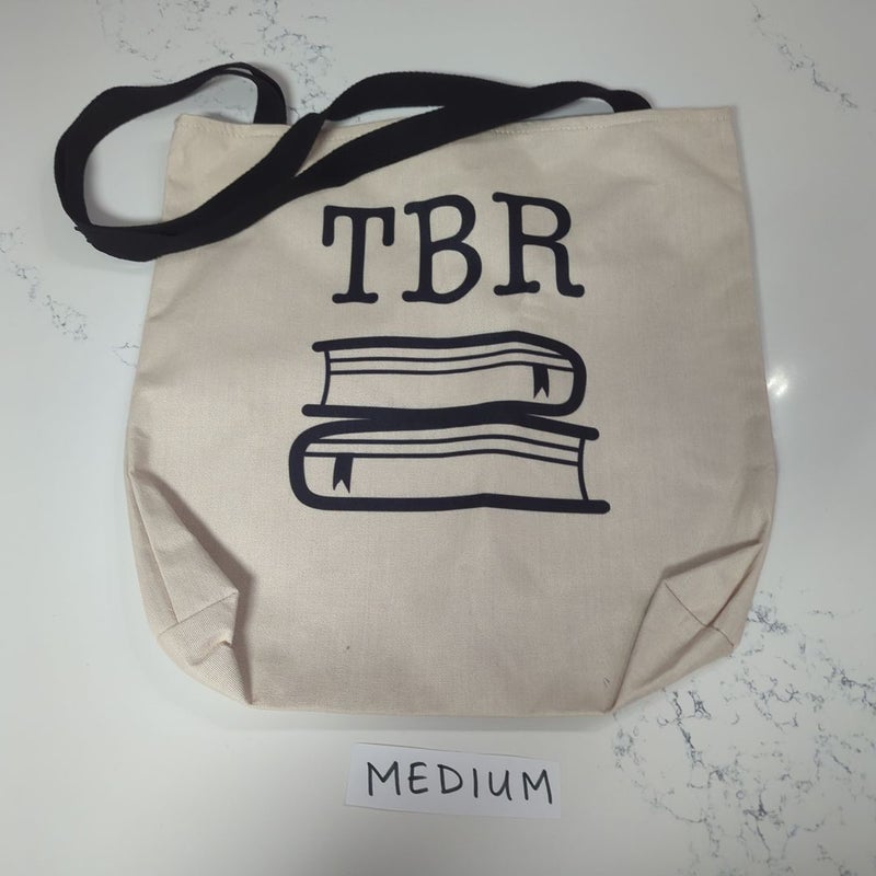 TBR To Be Read Tote (Medium)