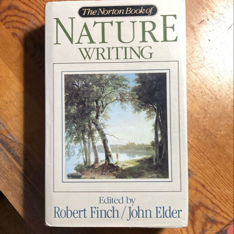 The Norton Book of Nature Writing