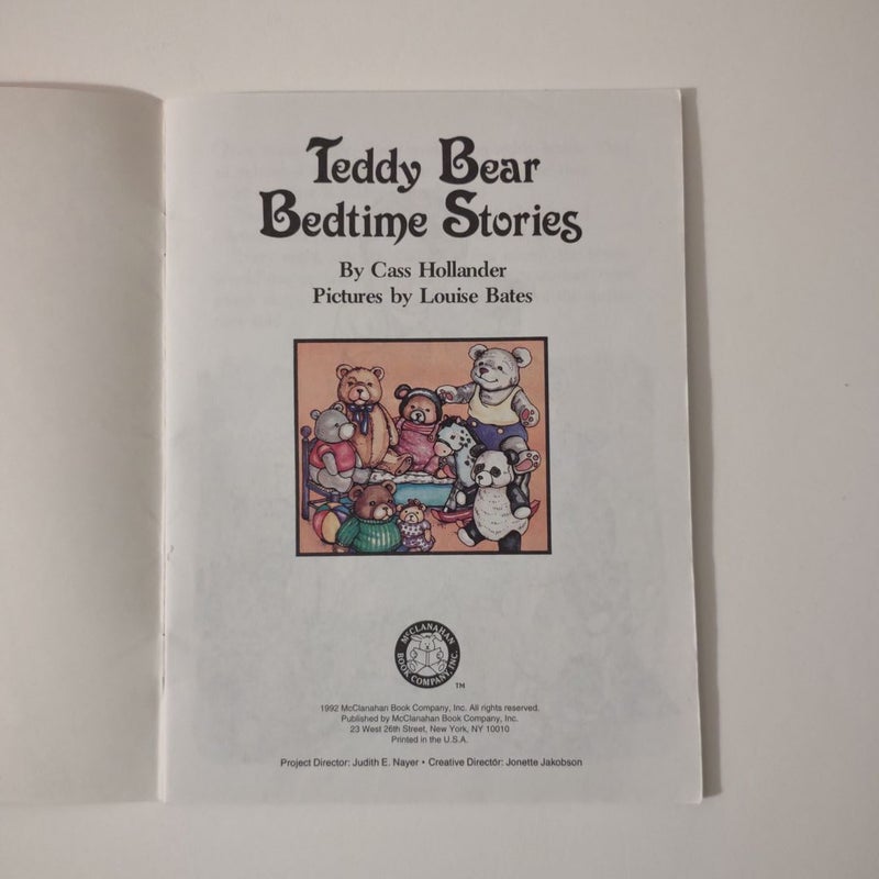 Teddy Bear Bedtime Stories by Cass Hollander