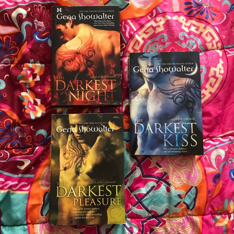 Lords of the Underworld 3-Book Collection (The Darkest Night, The Darkest Kiss, & The Darkest Pleasure)