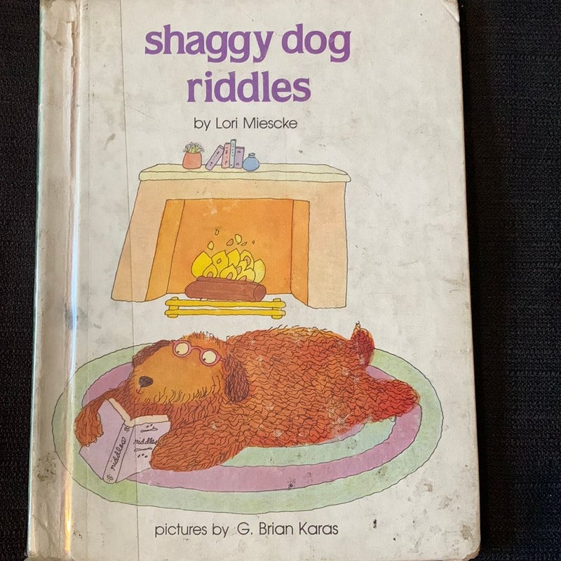 Shaggy Dog Riddles vintage 1983 children’s illustrated book