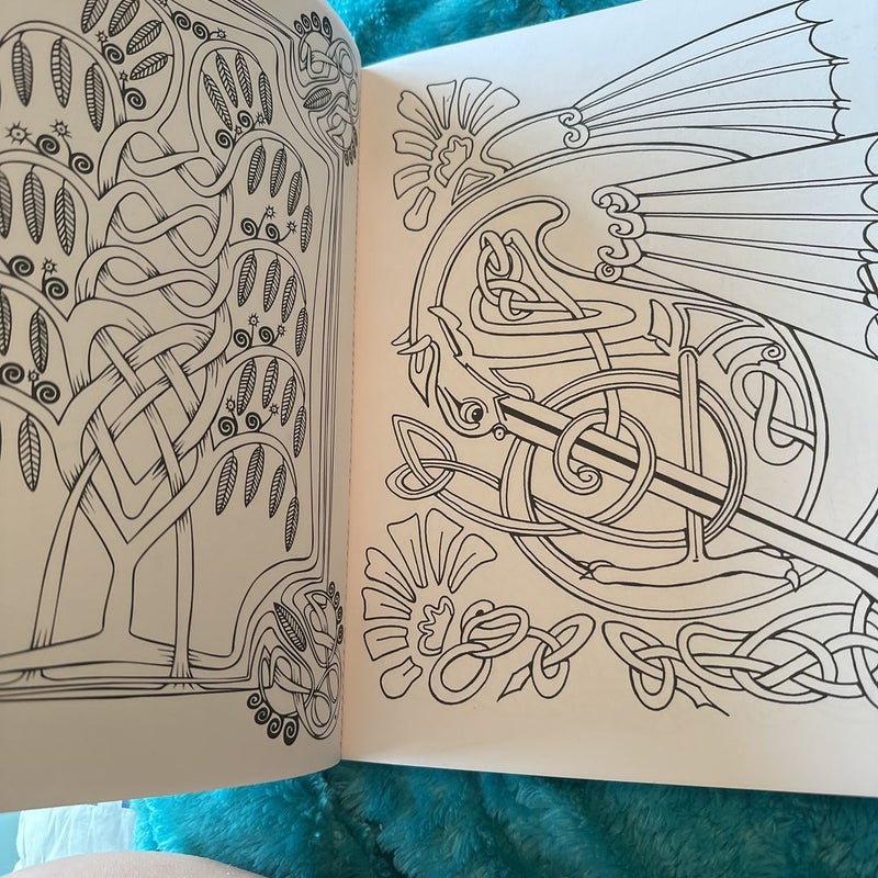 Calming Celtic Colouring