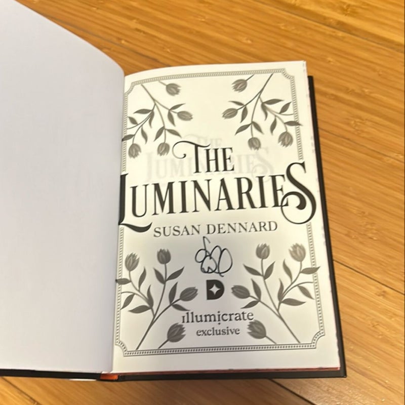 SIGNED Illumicrate - the luminaries 