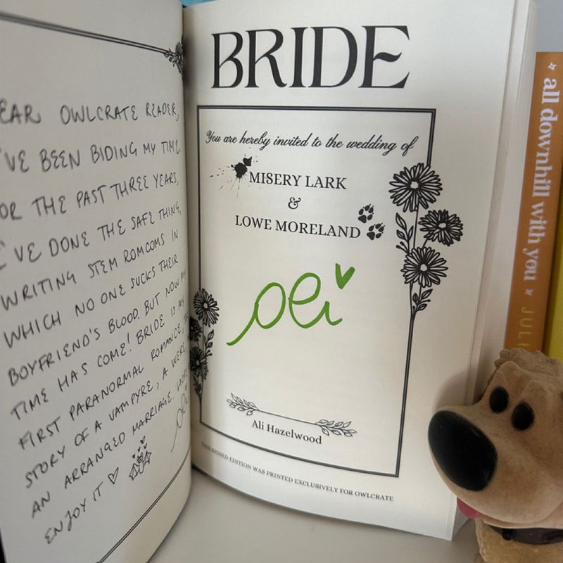Bride (OwlCrate Exclusive Signed Edition)
