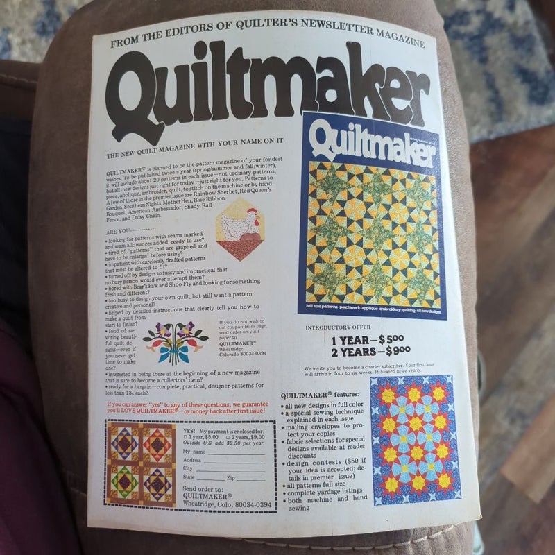 Quilter's Newsletter Magazine 