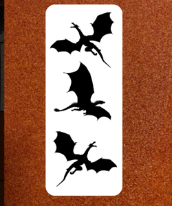Fourth wing inspired bookmark 