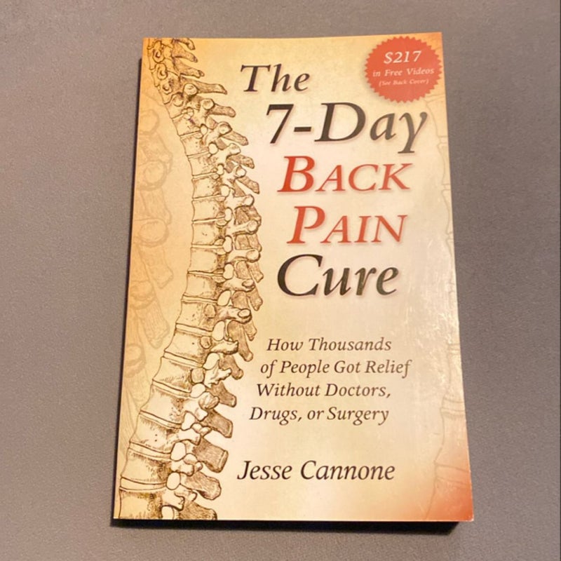 The 7-Day Back Pain Cure