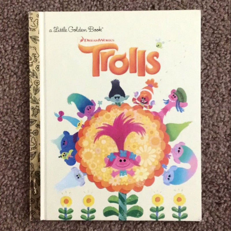 Trolls Little Golden Book (DreamWorks Trolls)