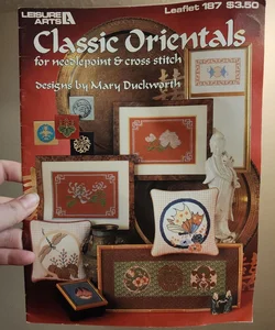 Classic Orientals for needlepoint and cross stitch