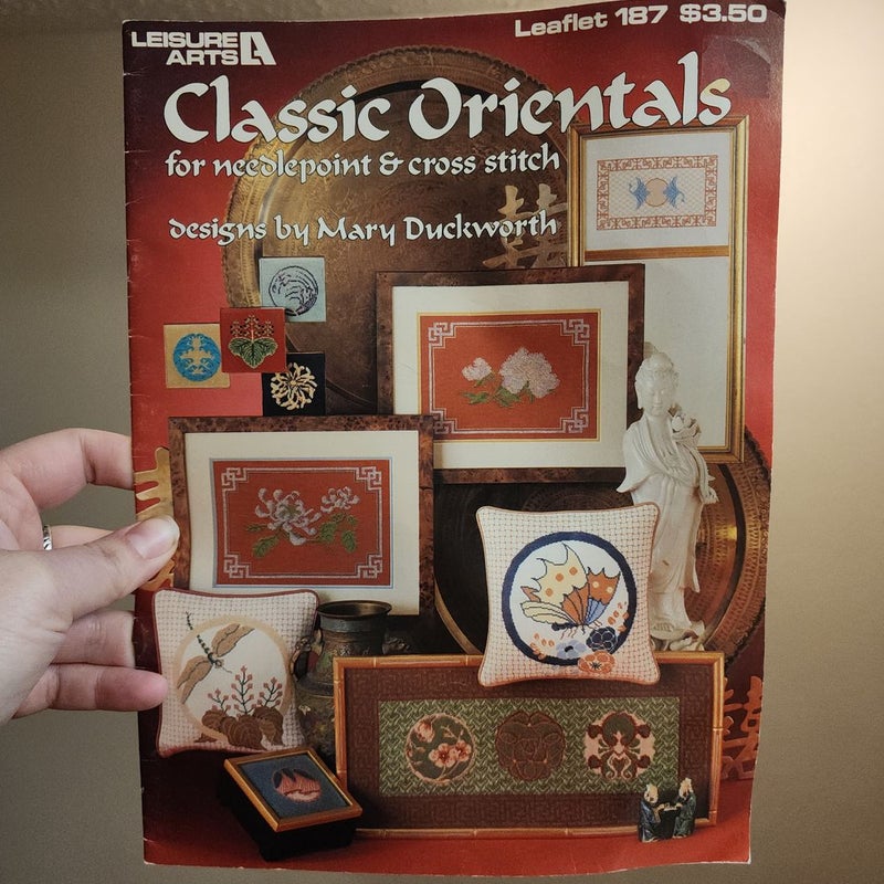 Classic Orientals for needlepoint and cross stitch