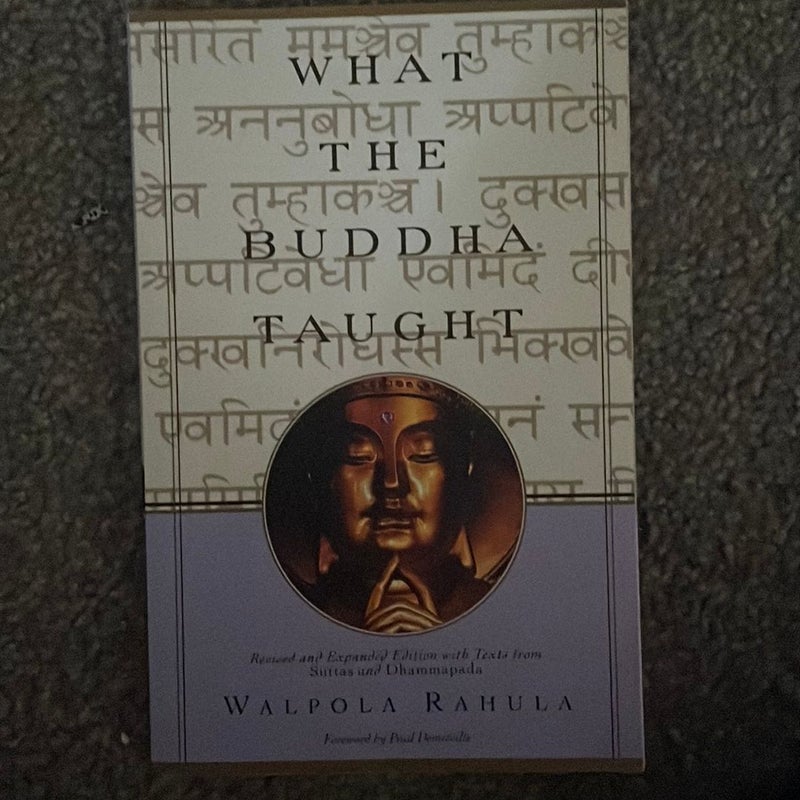 What the Buddha Taught