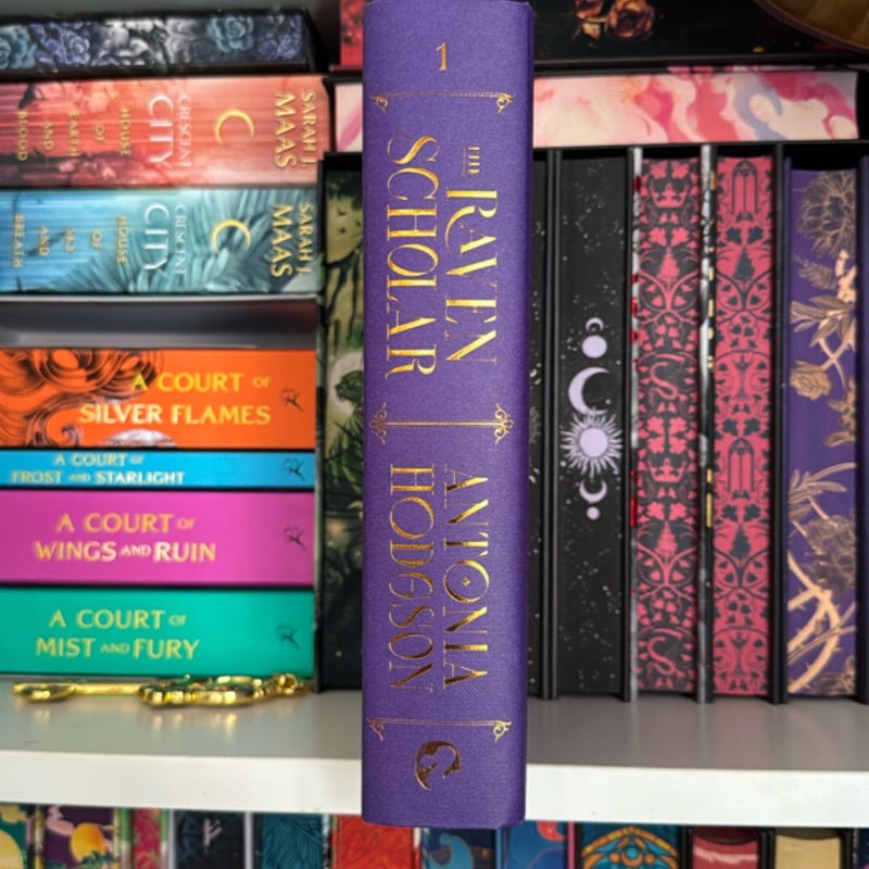 The Raven Scholar SIGNED Waterstones
