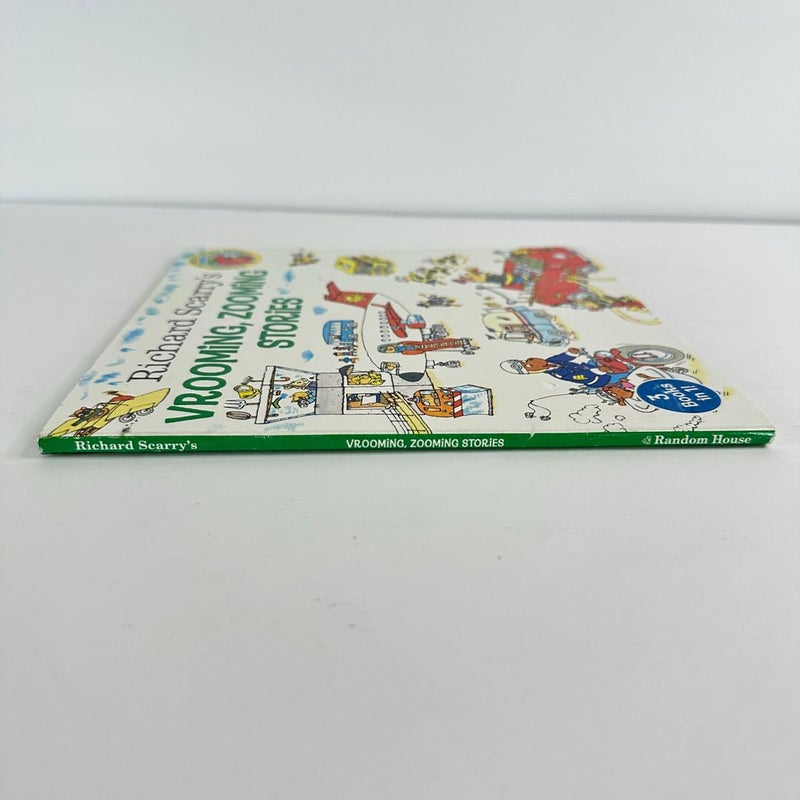 Richard Scarry’s Vrooming, Zooming Stories-3 Stories in 1 Book