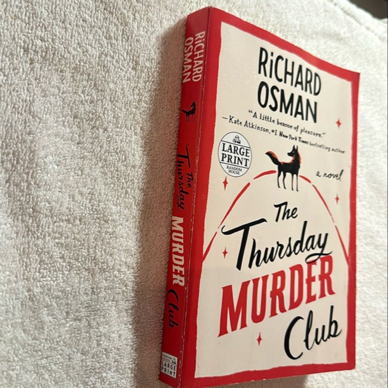 The Thursday Murder Club Large Print