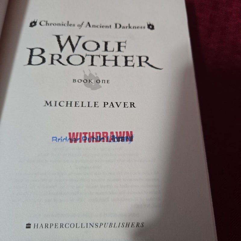 Wolf Brother, Book One: Chronicles of Ancient Darkness