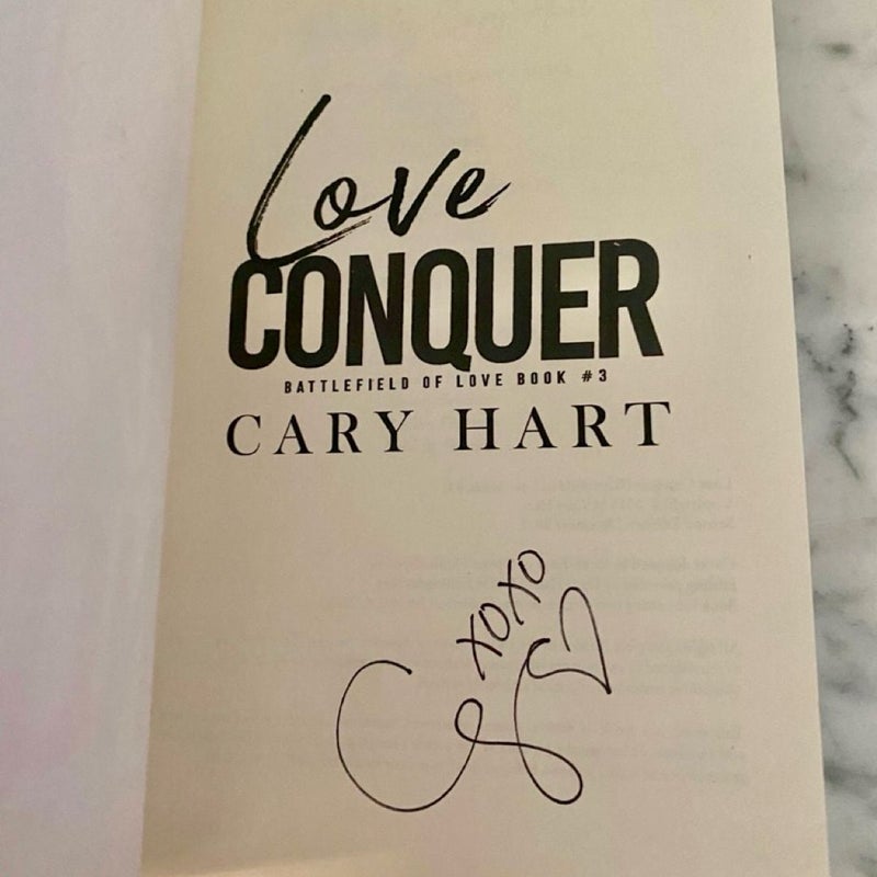 Love War & Love Conquer (signed)