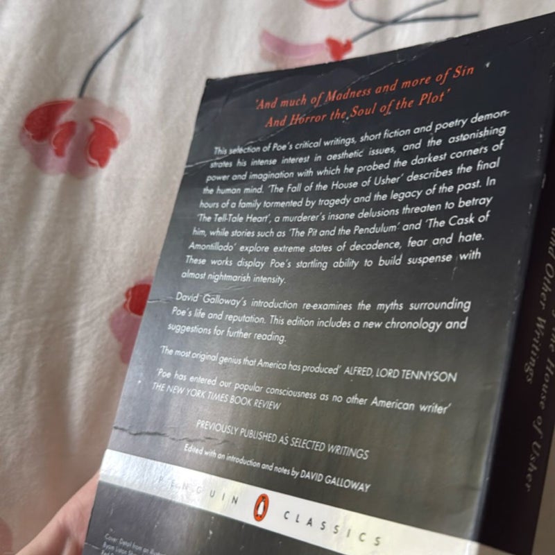 The Fall of the House of Usher and Other Writings