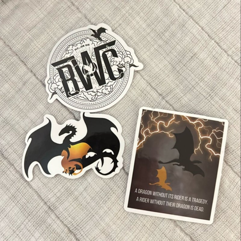 Fourth Wing - sticker pack A