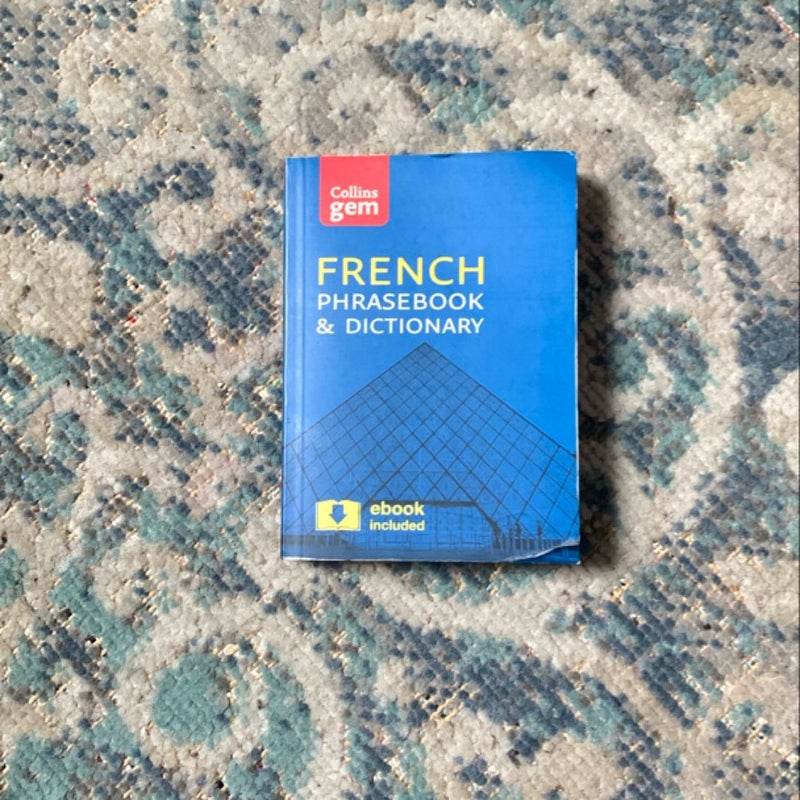 Collins Gem French Phrasebook and Dictionary