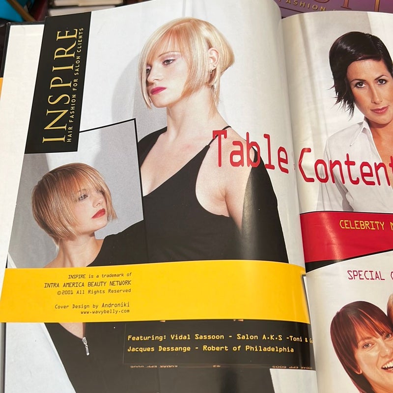 Inspire Hair Fashion for Salon Clients 2001