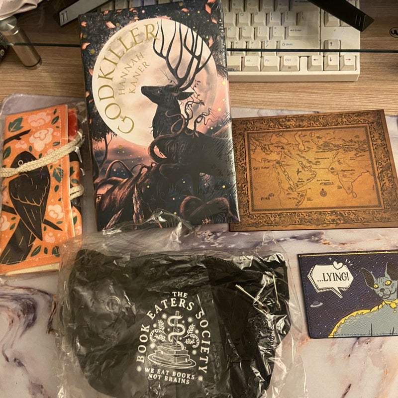 Godkiller - Illumicrate January 2023 Book & Goodies