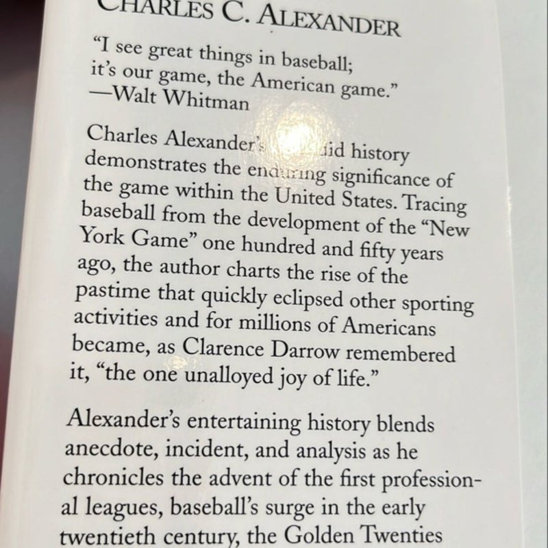 Our Game - an American Baseball History