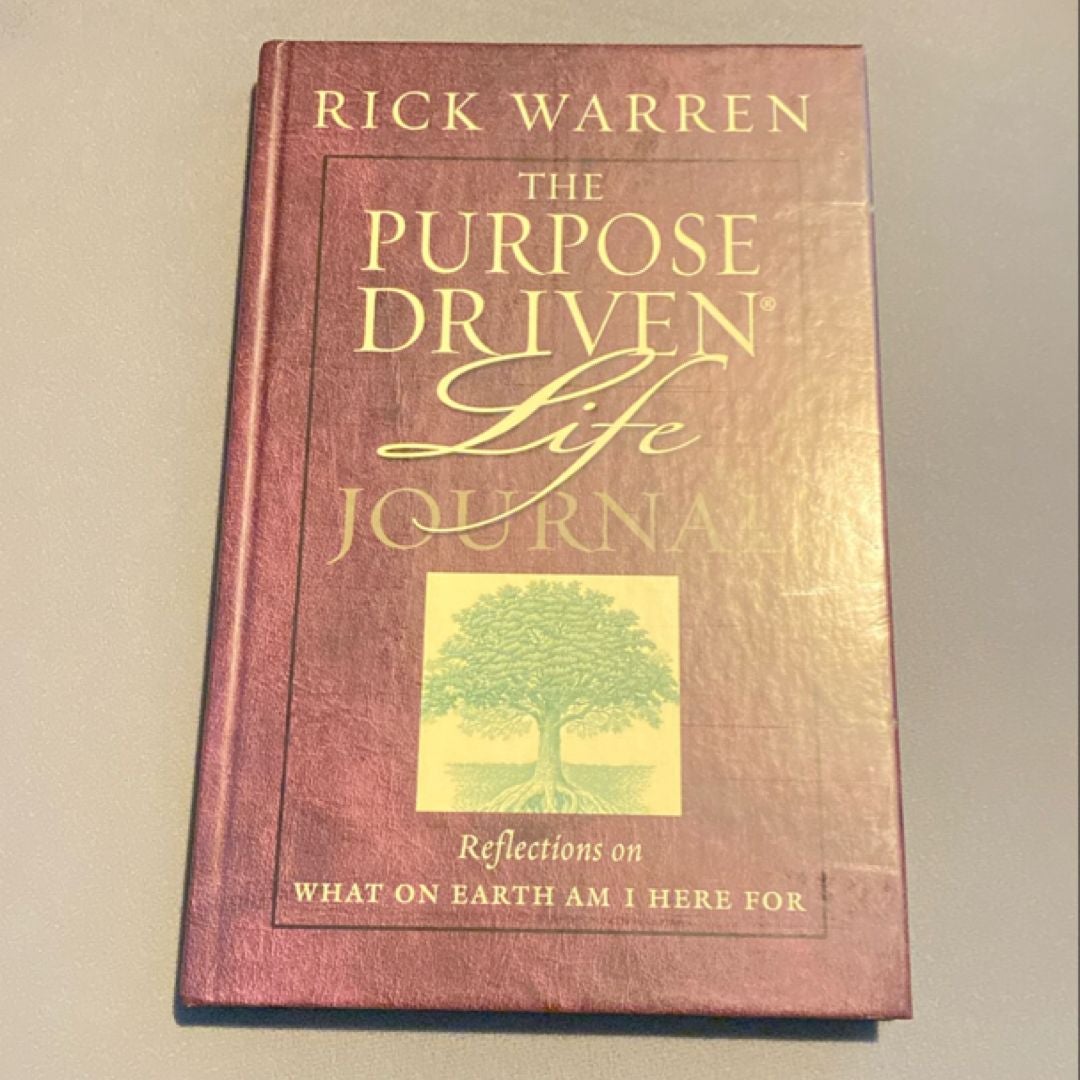 The Purpose-Driven Life Prayer Journal