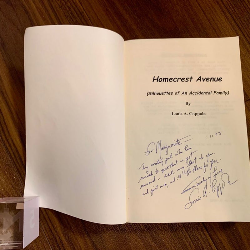 SIGNED—Homecrest Avenue