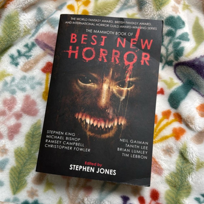 The Mammoth Book of Best New Horror 20