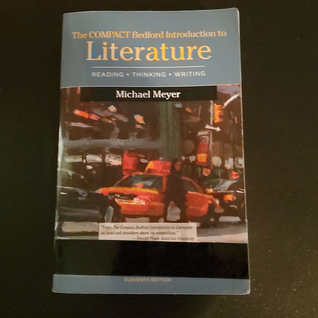 The Compact Bedford Introduction To Literature By Michael Meyer   65a18e78 93e3 482a 928b E22734f95df6