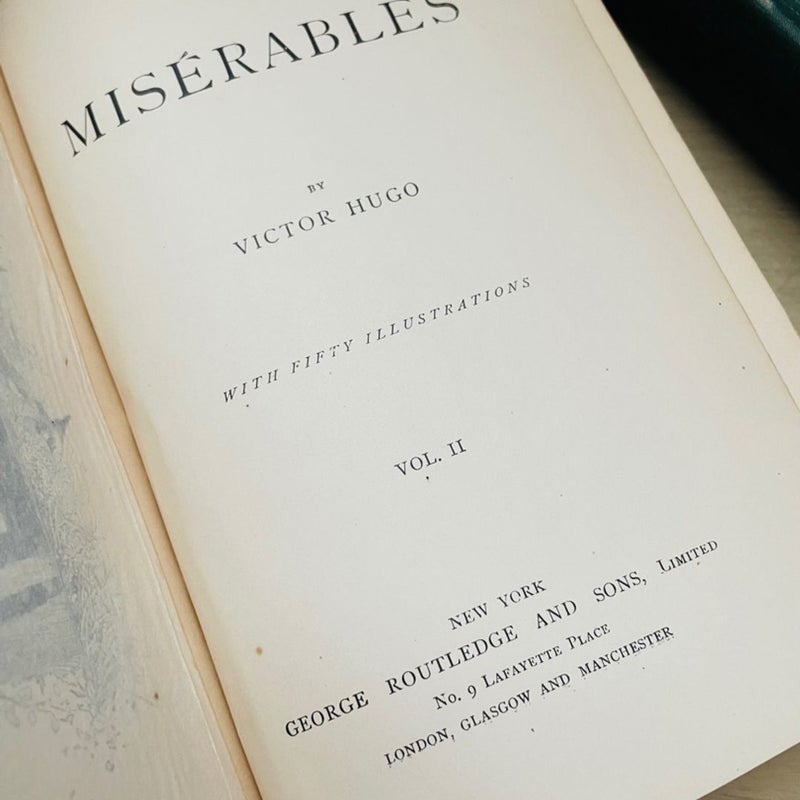 Les Miserables, Volume 1 & 2