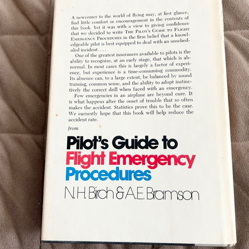 The Pilot's Guide to Flight Emergency Procedures 2072