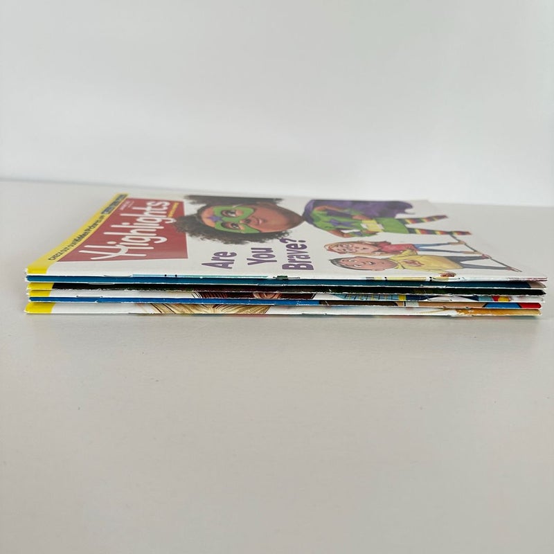 Highlights 2022 Children’s Magazines, Lot of 6