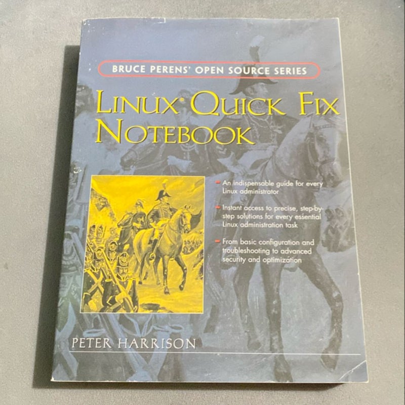 Linux Quick Fix Notebook