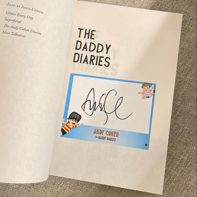 The Daddy Diaries (autographed copy)