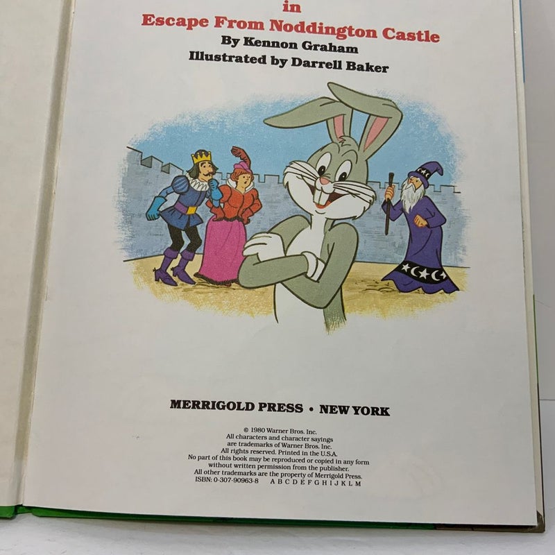 Bugs Bunny in Escape from Noddington Castle