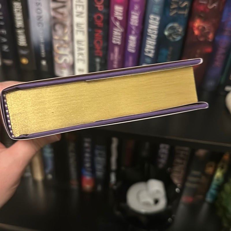 Goddess in the Machine - Signed, Sprayed Edges- Owlcrate Exclusive