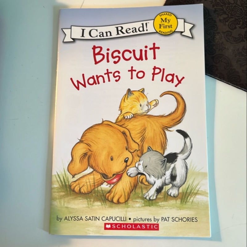 Biscuit want to play