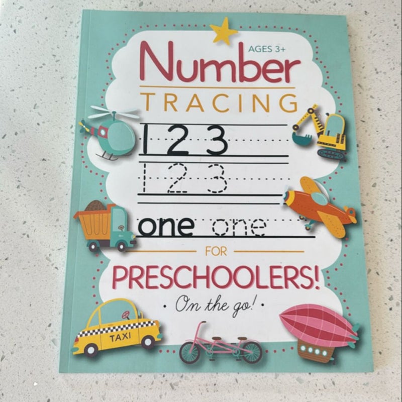 Number Tracing Book for Preschoolers and Kids Ages 3-5